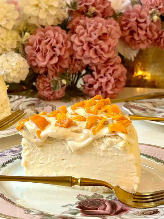 Mango & Cream Basque Cheesecake