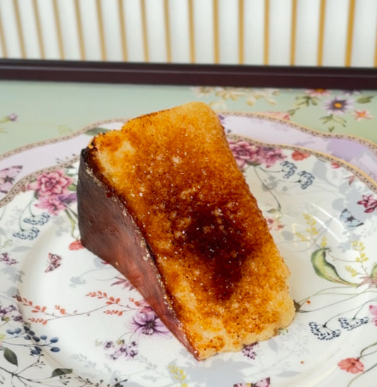 Crème Brûlée Basque Cheesecake
