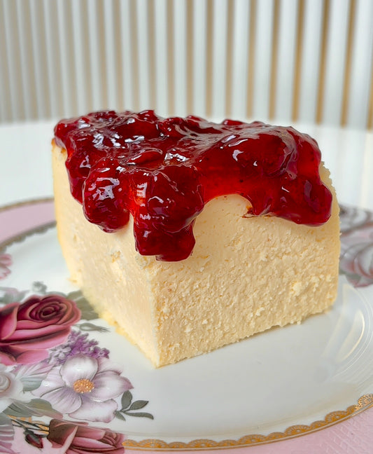 Strawberry Soufflé Cheesecake